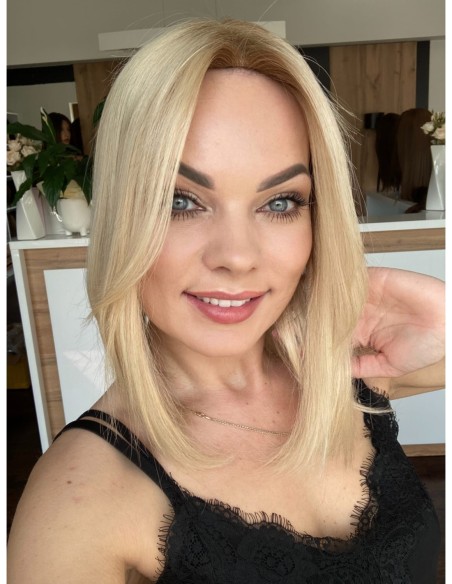 "JONI-35LOGB" TOPPER Z WŁOSÓW NATURALNYCH