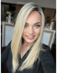 Lili 50 cm-Topper z włosów naturalnych