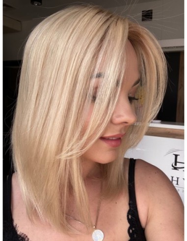 "JONI-35LOGB" TOPPER Z WŁOSÓW NATURALNYCH