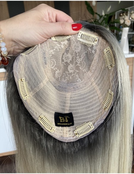 Lili 50 cm-Topper z włosów naturalnych