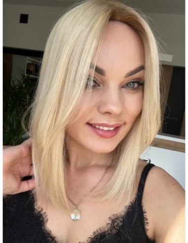 "JONI-35LOGB" TOPPER Z WŁOSÓW NATURALNYCH