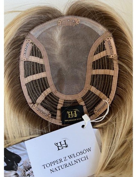 "JONI-25OR" TOPPER Z WŁOSÓW NATURALNYCH