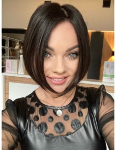 Ina 25cm silk top-topper z włosów naturalnych