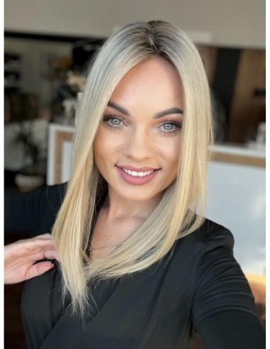 Lili 40 cm-Topper z włosów naturalnych