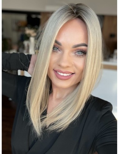 Lili 40 cm-Topper z włosów naturalnych