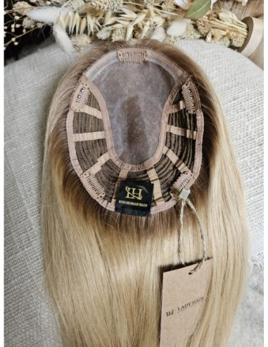 "JONI-35LOGB" TOPPER Z WŁOSÓW NATURALNYCH