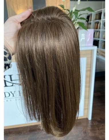 "JONI-35 BR" TOPPER Z WŁOSÓW NATURALNYCH