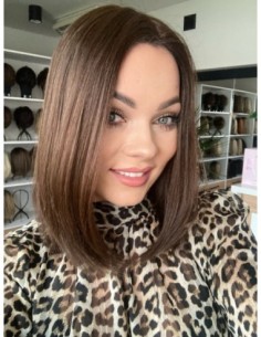 "JONI-35K2" TOPPER Z WŁOSÓW NATURALNYCH