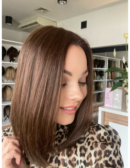 "JONI-35K2" TOPPER Z WŁOSÓW NATURALNYCH