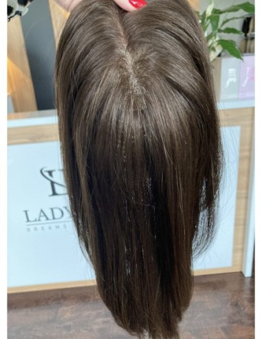 "JONI-35K2" TOPPER Z WŁOSÓW NATURALNYCH