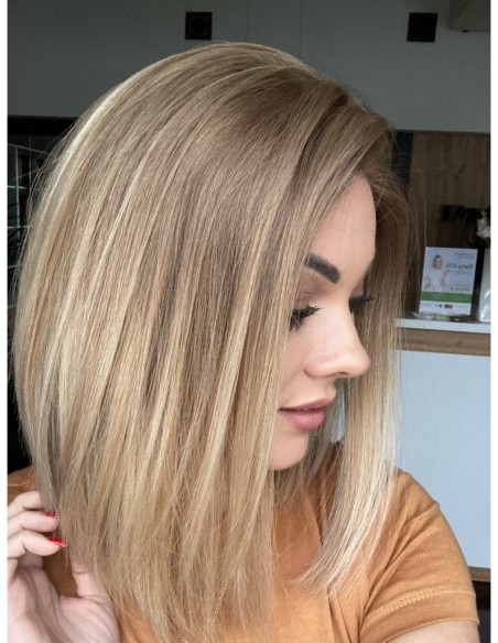 "NORA 4419"- PERUKA Z WŁOSÓW NATURALNYCH "M"