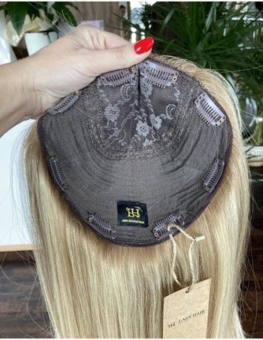 "WILMA 35"TOPPER Z WŁOSÓW NATURALNYCH