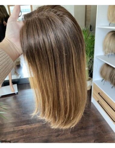 "JONI OMBRE 35 " TOPPER Z WŁOSÓW NATURALNYCH