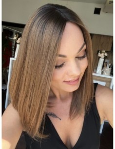 "COCO-35cm" TOPPER Z WŁOSÓW NATURALNYCH 2