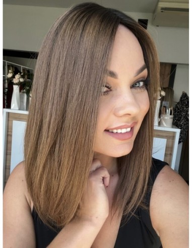 "COCO-35cm" TOPPER Z WŁOSÓW NATURALNYCH