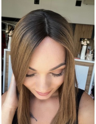 "COCO-35cm" TOPPER Z WŁOSÓW NATURALNYCH