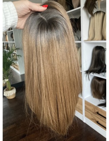 "COCO-35cm" TOPPER Z WŁOSÓW NATURALNYCH