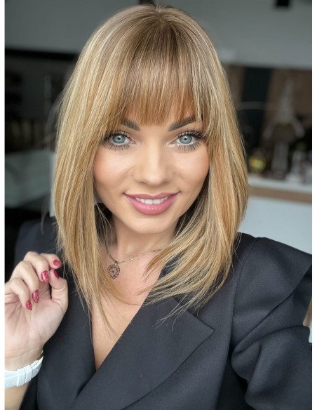 "MADI 35 PREMIUM"TOPPER Z WŁOSÓW NATURALNYCH