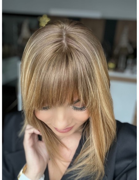 "MADI 35 PREMIUM"TOPPER Z WŁOSÓW NATURALNYCH