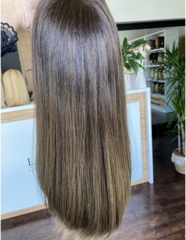 OLA 45 "S-PREMIUM"-PERUKA LACE FRONT Z WŁOSÓW NATURALNYCH