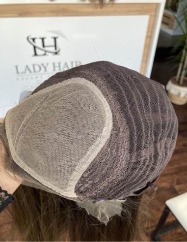 OLA 45 "S-PREMIUM"-PERUKA LACE FRONT Z WŁOSÓW NATURALNYCH