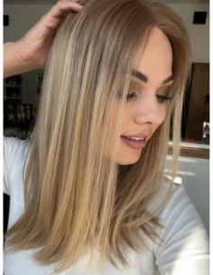 LIWIA 40 CM LACE FRONT-TOPPER Z WŁOSÓW NATURALNYCH 2