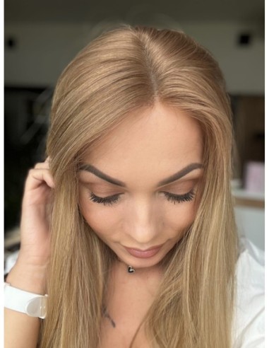 LIWIA 40 CM LACE FRONT-TOPPER Z WŁOSÓW NATURALNYCH