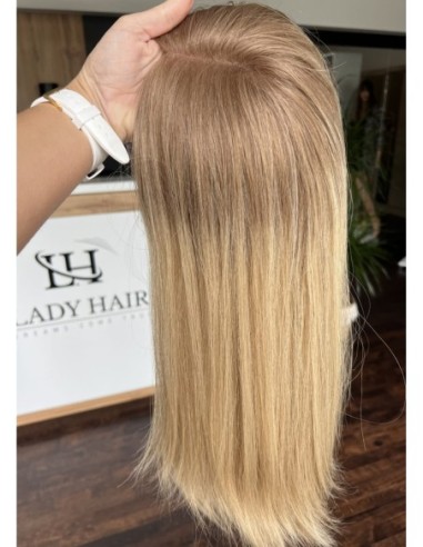 LIWIA 40 CM LACE FRONT-TOPPER Z WŁOSÓW NATURALNYCH