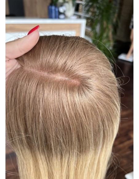 LIWIA 40 CM LACE FRONT-TOPPER Z WŁOSÓW NATURALNYCH