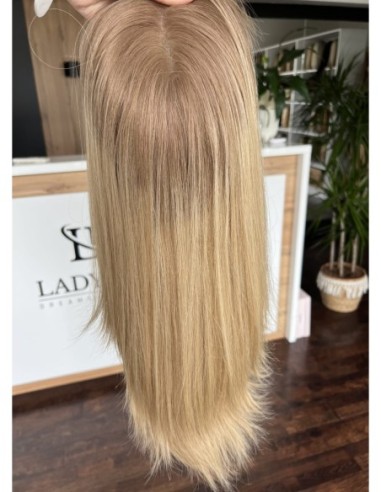 LIWIA 40 CM LACE FRONT-TOPPER Z WŁOSÓW NATURALNYCH