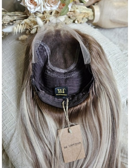 "TORI-45" PERUKA Z WŁOSÓW NATURALNYCH  "S"