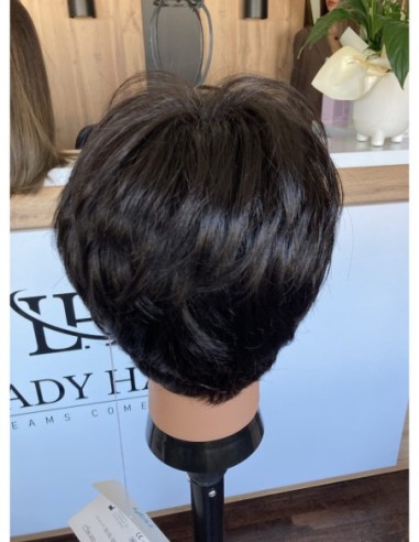 Holly Cappuccino-Peruka z włosów syntetycznych z grzywką NAH