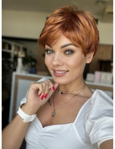 Holly Paprik-Peruka z włosów syntetycznych NAH