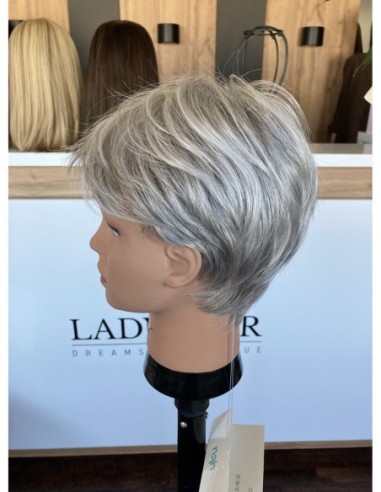 Holly Salt Pepper-Peruka z włosów syntetycznych NAH