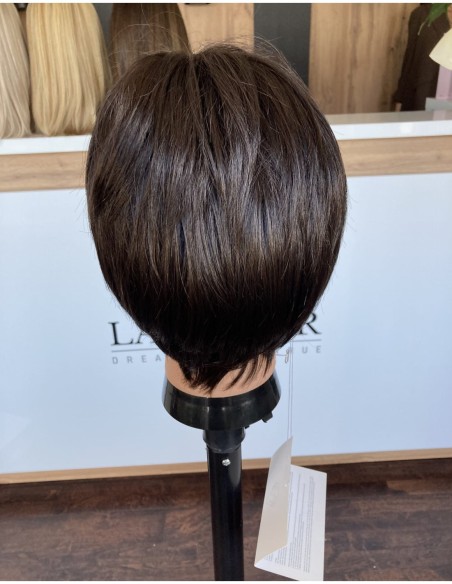 Amber Dark Chocolate-Peruka z włosów syntetycznych NAH