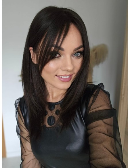 "MEGAN 1B" 40-45  PERUKA Z WŁOSÓW NATURALNYCH