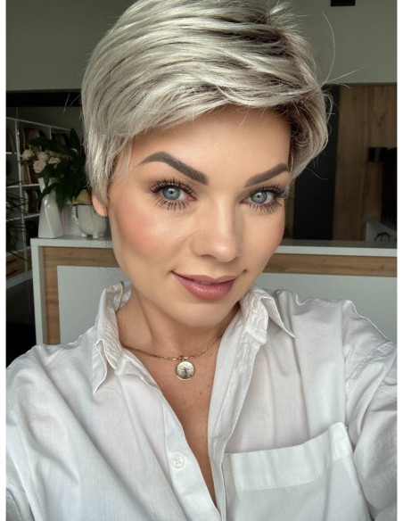 Lily Platinum Ice-Peruka z włosów syntetycznych NAH