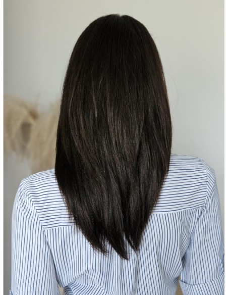 "MEGAN 1B" 40-45  PERUKA Z WŁOSÓW NATURALNYCH