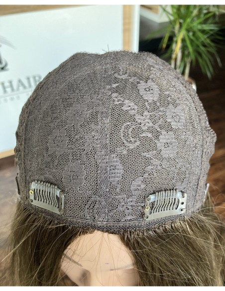 ANIKA MS  Z GRZYWKĄ 30 CM"S"-PERUKA Z WŁOSÓW NATURALNYCH