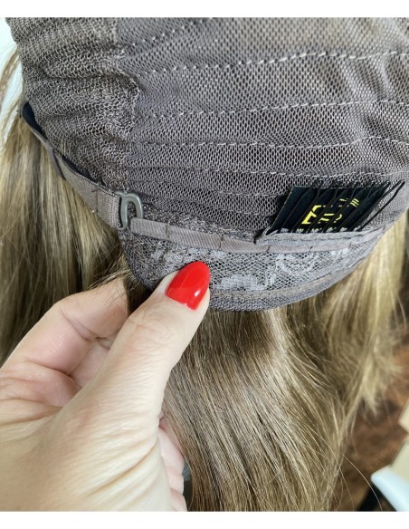 ANIKA MS  Z GRZYWKĄ 30 CM"S"-PERUKA Z WŁOSÓW NATURALNYCH