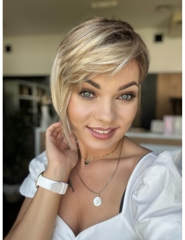 Opal Frosty Cream-Peruka z włosów syntetycznych NAH