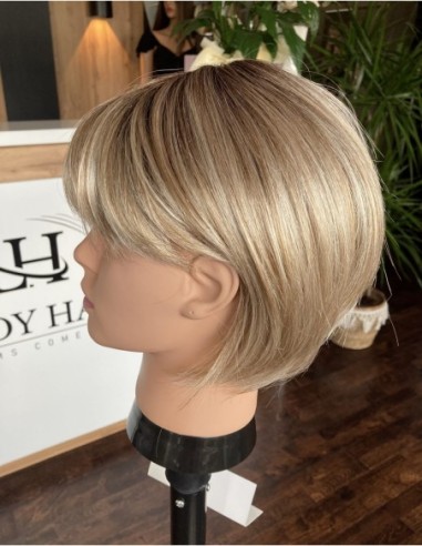 Opal Frosty Cream-Peruka z włosów syntetycznych NAH