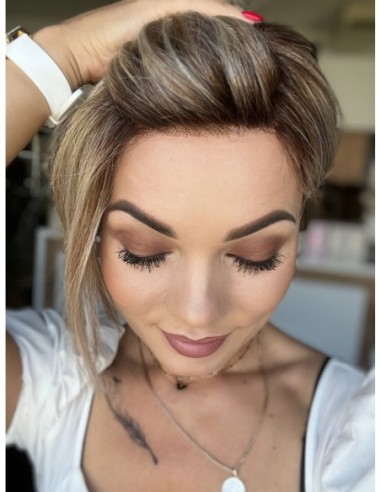 Opal Frosty Cream-Peruka z włosów syntetycznych NAH