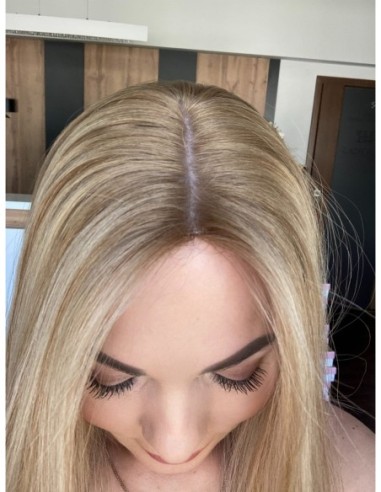 SHEILA 40-45 TOPPER Z WŁOSÓW NATURALNYCH  PREMIUM