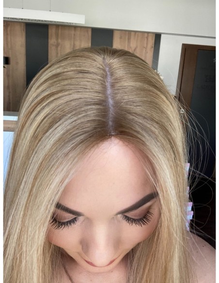 SHEILA 40-45 TOPPER Z WŁOSÓW NATURALNYCH  PREMIUM