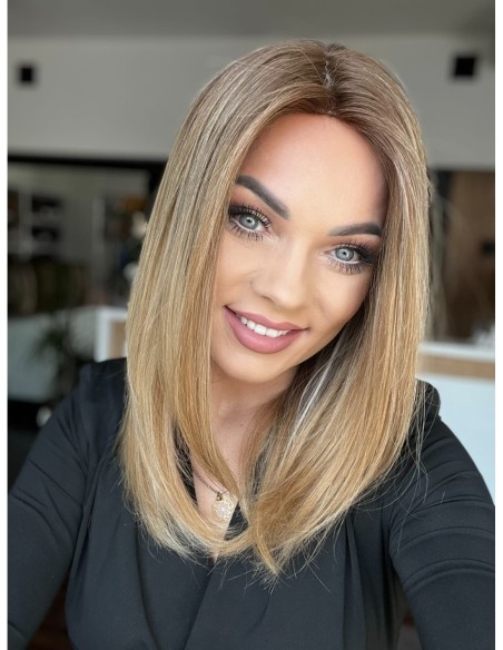 "MEGAN R8 "40-45 PERUKA Z WŁOSÓW NATURALNYCH