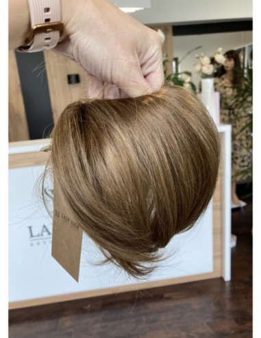 Gumka z włosów naturalnych słowiańskich  jasny ciepły brąz