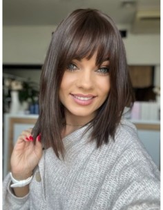 NILA 35 CM"M"-PERUKA Z WŁOSÓW NATURALNYCH PREMIUM  VIRGIN