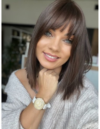 NILA 35 CM"M"-PERUKA Z WŁOSÓW NATURALNYCH PREMIUM  VIRGIN