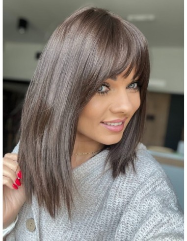 NILA 35 CM"M"-PERUKA Z WŁOSÓW NATURALNYCH PREMIUM  VIRGIN